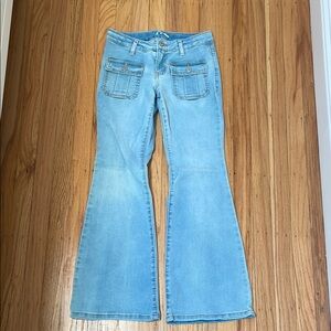 Girl’s Light Blue Flared Jeans